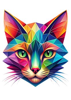 DTF Katze