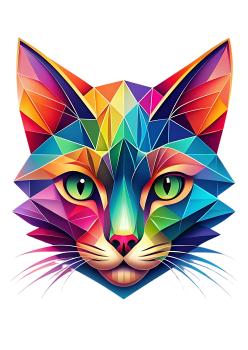 DTF Katze