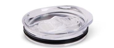 Tumbler metallic white