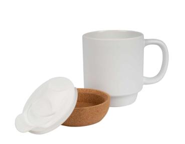 Keramiktasse BEN mit abnehmbarem Korksockel
