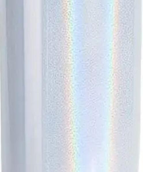 Tumbler metallic white